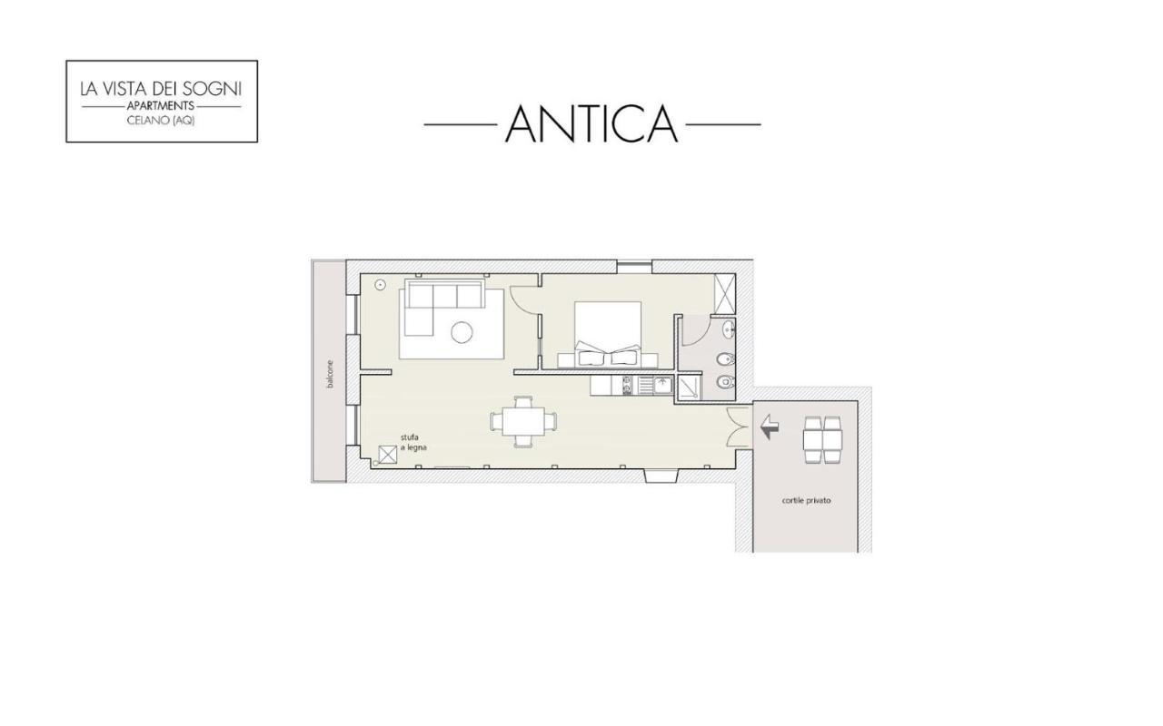 Lavistadeisogni Antica 첼라노 외부 사진